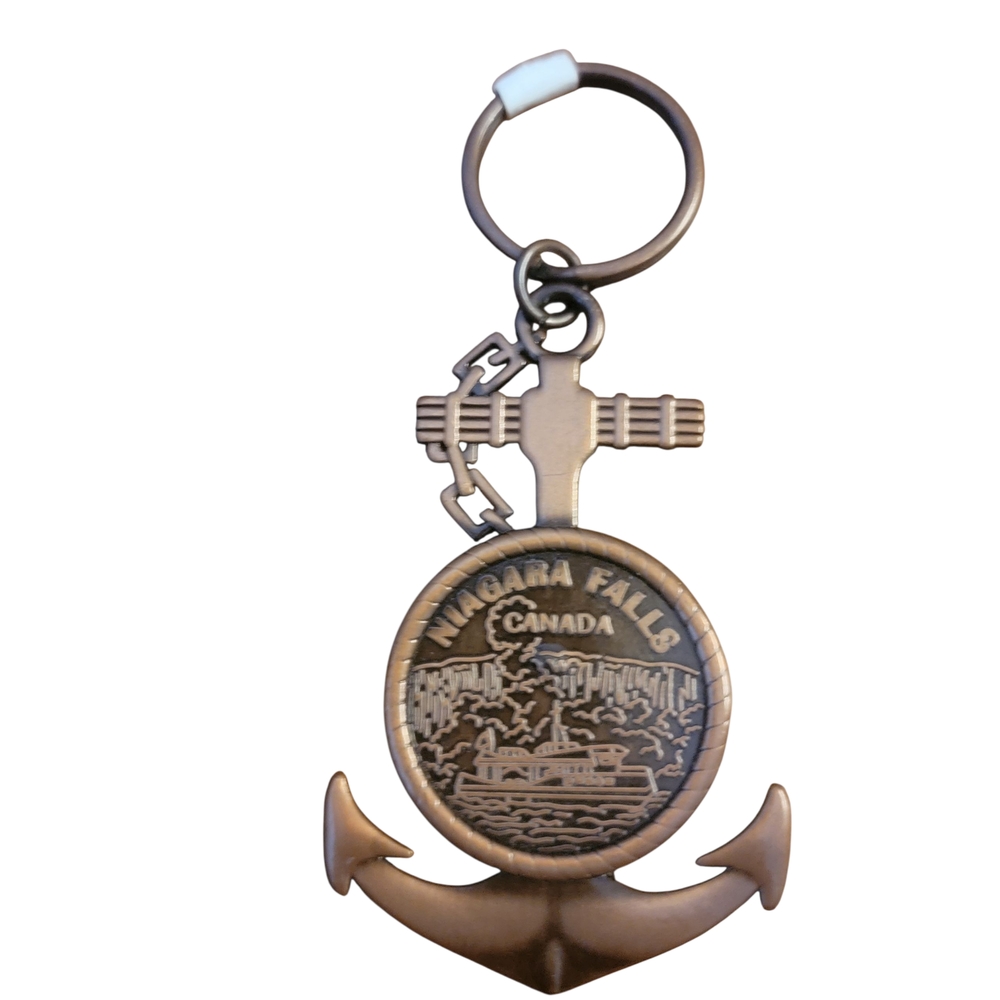 Niagara Falls Canada Anchor Keychain
